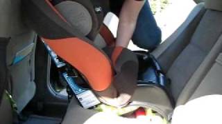 Installing a Rear Facing Car Seat with a Locking Clip [upl. by Maidel]