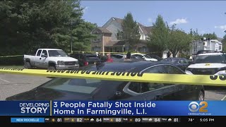 3 People Fatally Shot Inside Home In Farmingville [upl. by Ytram]