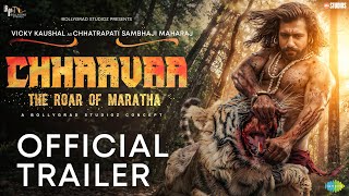 Chhaavaa  Official Trailer Vicky Kaushal Rashmika Mandanna Akshaye Khanna  Ashutosh Concept [upl. by Ydissac]