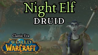 World of Warcraft Classic Era  Night Elf Druid Immersive Playthrough  Album [upl. by Dayle]