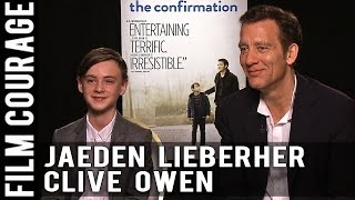 Jaeden Martell amp Clive Owen on Acting [upl. by Adnolaj]