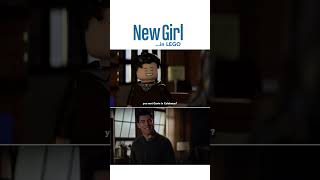 Lego New Girl  We Kissed A Little Comparison lego newgirl blender animation funny parody [upl. by Tricia46]