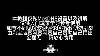 MosDNS在OpenWrt里安装设置以及防DNS泄漏教程【含设置为OCPWSSRP上游DNS服务器步骤】 [upl. by Kaehpos207]