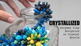 Crystallized  Mixed Media Sculpture  Time Lapse Sculpting [upl. by Riatsila]