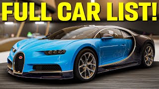 Test Drive Unlimited Solar Crown  Full Car List All Cars [upl. by Drummond71]