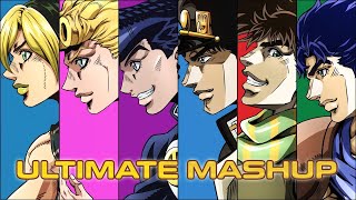 Jojos Bizarre Adventure  All Main Themes ULTIMATE Mashup [upl. by Hafler]