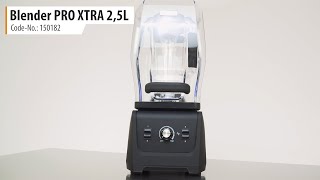 Bartscher Blender PRO XTRA 25L  150182  EN [upl. by Ahsiuqal93]