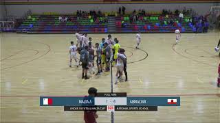 Malta A vs Gibraltar  U18 FUTSAL NT TOURNAMENT MALTA CUP [upl. by Shulman76]