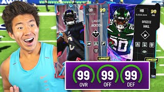 We Built a 99 OVR God Squad This Team Is Overpowered Madden 23 [upl. by Marozik]