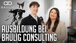 Deine Ausbildung bei Baulig Consulting  Mediengestalterin Bild amp Ton mwd [upl. by Sudnak796]