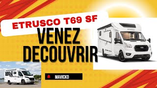 CAMPINGCAR ETRUSCO T69 SF GROUPE HYMER  UNE AFFAIRE [upl. by Ailelc]