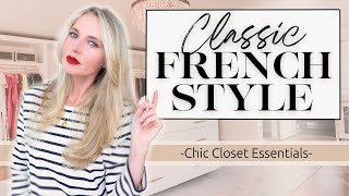 10 Classic French Wardrobe Essentials You Will Want To Have In Your Closet Now [upl. by Calabresi]