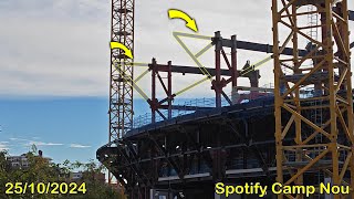 OBRAS CAMP NOU  5 DICIEMBRE 2024 [upl. by Nade]