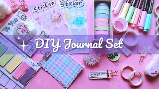 Part10 DIY JOURNAL SET How to Make Journal Set at Home DIY Journal kit  DIY Journal Stationary [upl. by Einahpats]