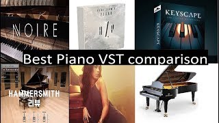 6 Amazing Piano VST Comparison  Noire  Hans zimmer  Keyscape [upl. by Falkner]