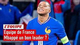 Équipe de France  Mbappé atil suffisamment de leadership pour être capitaine des Bleus [upl. by Remsen233]