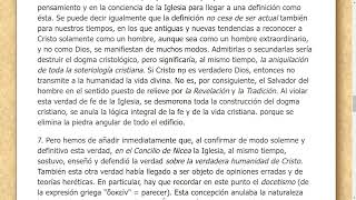 Concilio de Nicea verdadero Dios y verdadero Hombre Contra el arrianismo apolinarismo docetismo [upl. by Anairuy310]