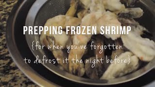 How to Prepare Frozen Shrimp  cooksmarts [upl. by Banks]