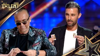 EXFUTBOLISTA conquista el mundo de la MAGIA tras una LESIÓN  Audiciones 09  Got Talent España 2024 [upl. by Fotzsyzrk]