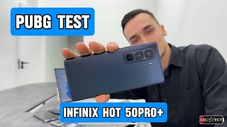 Infinix HOT 50 PRO PUBG GAMING TEST [upl. by Ardnuaet]