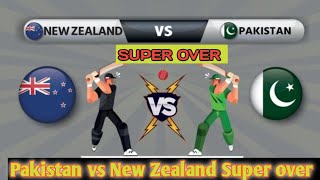 Pakistan vs New Zealand Match in Super over  Super over Pak vs Nz  PAK vs Nz 1st T20I Super over [upl. by Emelda]