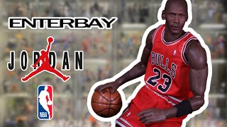 ENTERBAY 19 Michael Jordan Motion Masterpiece Figure Review en Español [upl. by Ayanal]