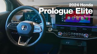 2024 Honda Prologue Elite  Driving Review [upl. by Fortune634]