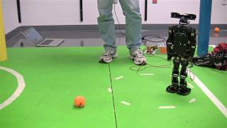 GMU RoboPatriots  RoboCup 2011 Qualifying Video KidSize Humanoid League [upl. by Silirama]