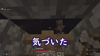 闇の巨大空間へ（見上げる勇気・続）【マインクラフト】 [upl. by Ayotahc]