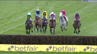 EDWARDSTONE records scintillating triumph in 2022 Betfair Tingle Creek Chase at Sandown [upl. by Eamaj]