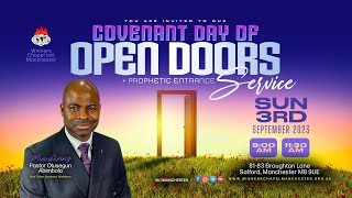 COVENANT DAY OF OPEN DOORS  2ND SERVICE  PST OLUSEGUN ABIMBOLA  WCIMANCHESTER  030923 [upl. by Gavini]