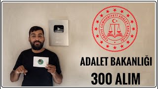 ADALET BAKANLIĞI 300 İCRA MÜDÜR  İCRA MÜDÜR YARDIMCISI ALIMI BAŞLADI ADALET BAKANLIĞI ATAMASI [upl. by Anialem]