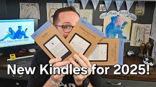 Meet the new 2025 Kindle eReaders [upl. by Reffinnej]