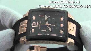 Мужские наручные fashion часы Cerruti 1881 CRB003D224G [upl. by Latta]