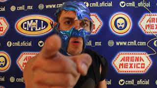 CMLL  SOBERANO JR  EN CALIENTE  20  09  2019 [upl. by Kenlay]