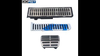 Brake Foot Rest Pedals for VW Golf Sagitar Octavia MRG6B00TAT [upl. by Liagaba378]