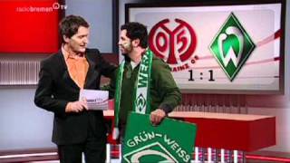 Werderfan stürmt den Sportblitz  Ludwig Evertz [upl. by Gyasi]