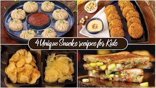 Easy Snacks Recipes for Kids  Evening Snacks Recipe  Instant Snacks at Home  Veg Snacks for Party [upl. by Lenssen545]