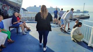 Red Funnel Ferry Southampton to East Cowes 4K Isle Of Wight [upl. by Odysseus544]