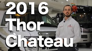 2016 Thor Chateau 26A Walkthrough Tom Stinnett RV [upl. by Nodnarb]