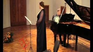 Глинка quotЖаворонокquot Yana Ivanilova soprano Boris Berezovsky 2014 [upl. by Otxis]