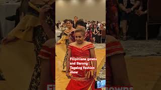 Filipiniana and Barong Tagalog fashion show [upl. by Auot]