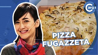 RECETA DE PIZZA FUGAZZETA [upl. by Esilahc]