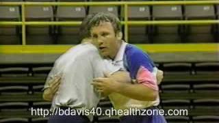 Barry Davis Wrestling Pummelling Drill [upl. by Uhn]