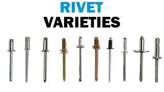 POP Rivet Types and Materials  Fasteners 101 [upl. by Sikras497]