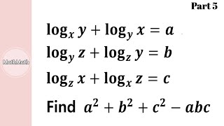 EampL  HOW TO Logarithmic Expression Part 5 [upl. by Ahseyn]