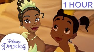 Princess Tianas Best Moments  1Hour Compilation  The Princess and the Frog [upl. by Atekin]