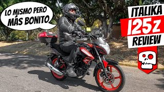 Italika 125z ¿La misma 125cc pero con plásticos  Reseña con el propietario 20000 km  Alets Go [upl. by Bertolde779]