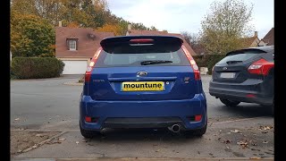 Fiesta ST Mk6 ST150 Mountune exhaust sound [upl. by Juetta]