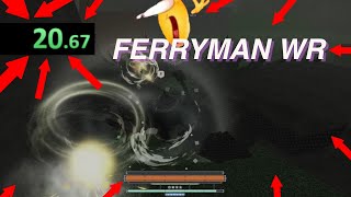 Accidentally Getting the Ferryman Speedrun World Record  Deepwoken [upl. by Erde]